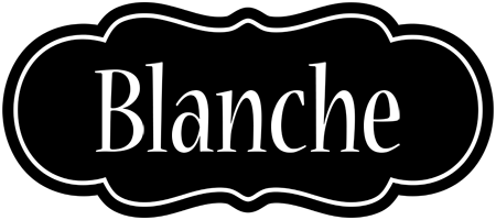 Blanche welcome logo