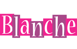 Blanche whine logo