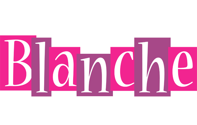 Blanche whine logo