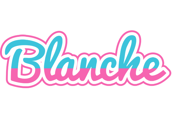Blanche woman logo