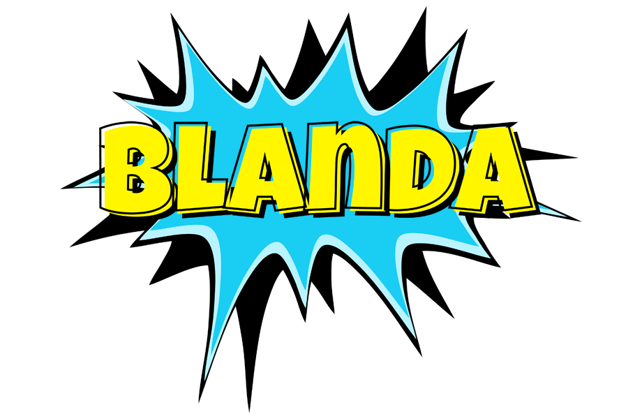 Blanda amazing logo