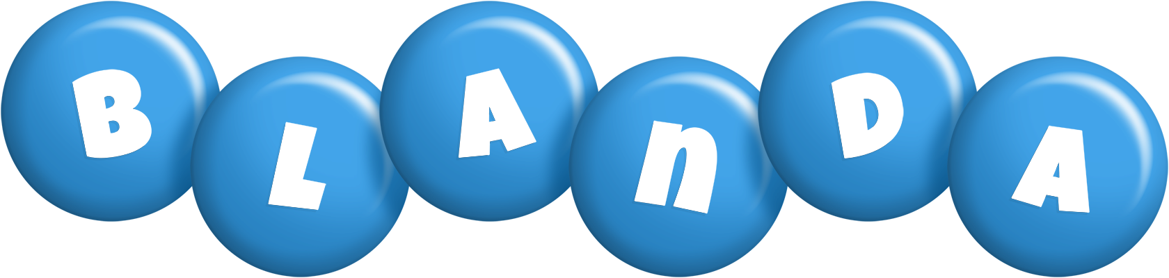 Blanda candy-blue logo