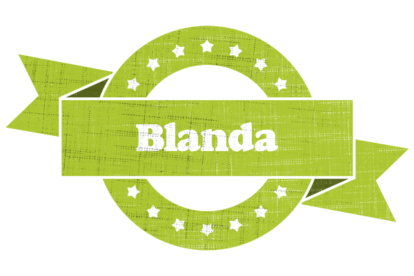 Blanda change logo