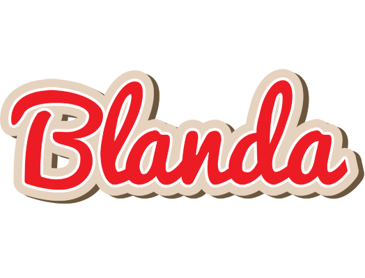 Blanda chocolate logo