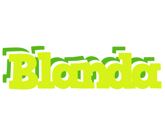 Blanda citrus logo