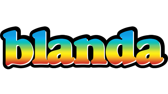 Blanda color logo