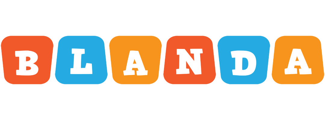 Blanda comics logo