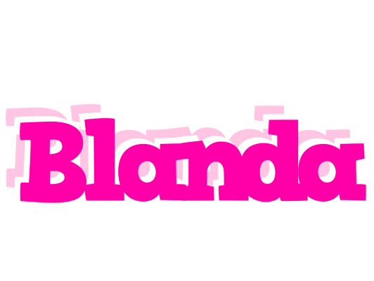 Blanda dancing logo