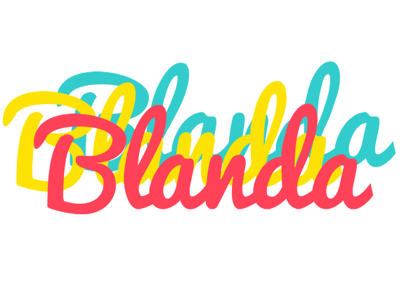 Blanda disco logo