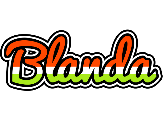 Blanda exotic logo