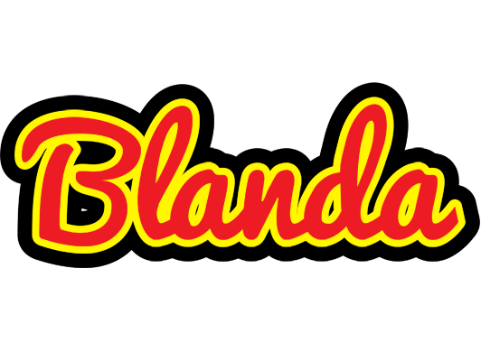 Blanda fireman logo
