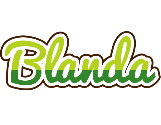 Blanda golfing logo