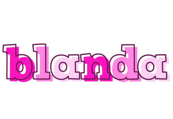Blanda hello logo