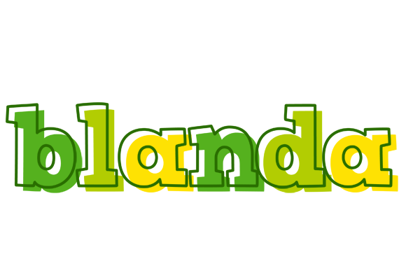 Blanda juice logo