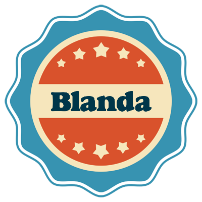 Blanda labels logo