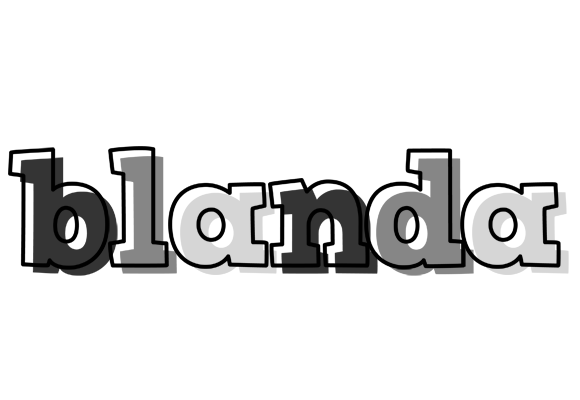 Blanda night logo