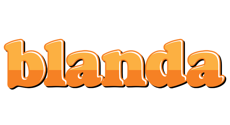 Blanda orange logo