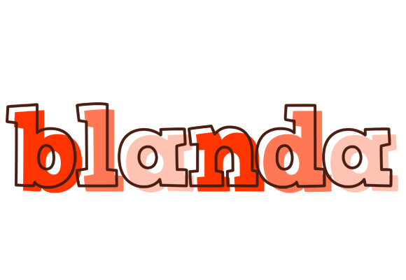 Blanda paint logo