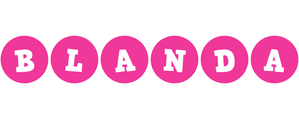 Blanda poker logo