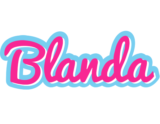 Blanda popstar logo