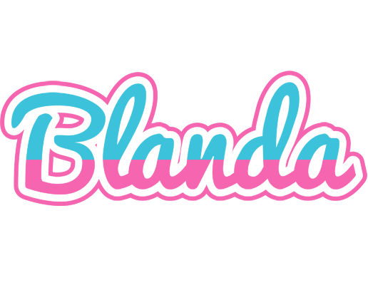 Blanda woman logo