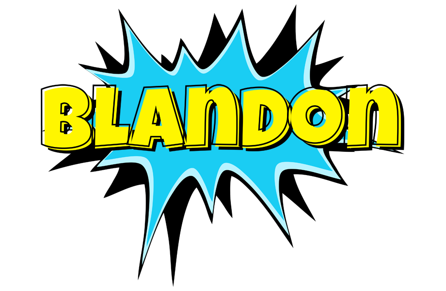 Blandon amazing logo