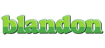 Blandon apple logo