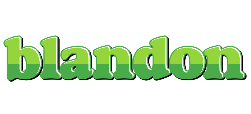 Blandon apple logo