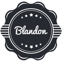 Blandon badge logo