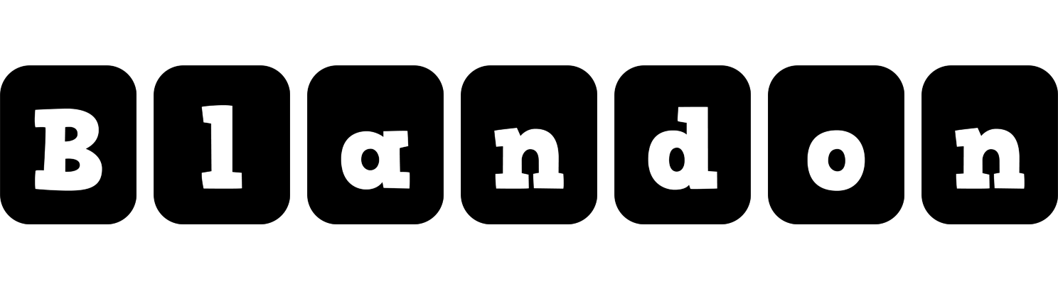 Blandon box logo