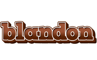 Blandon brownie logo