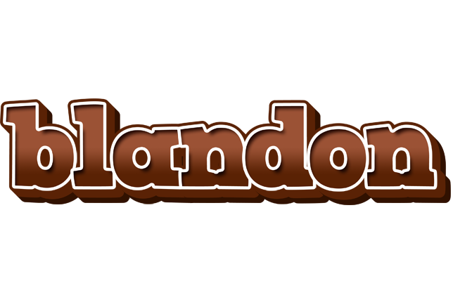 Blandon brownie logo