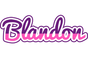 Blandon cheerful logo