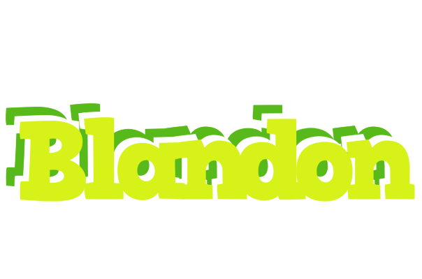 Blandon citrus logo