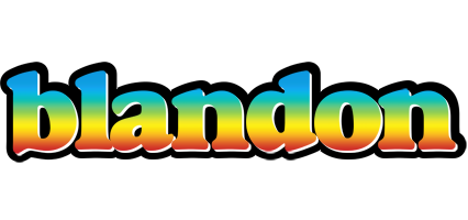 Blandon color logo