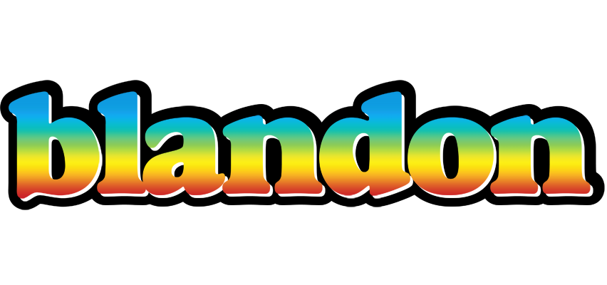 Blandon color logo