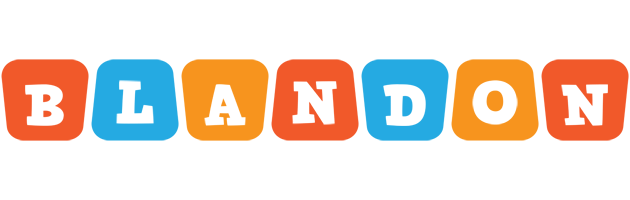 Blandon comics logo