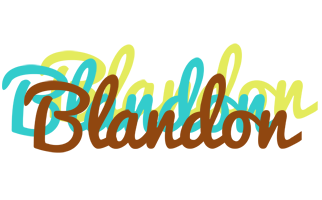 Blandon cupcake logo