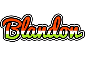 Blandon exotic logo