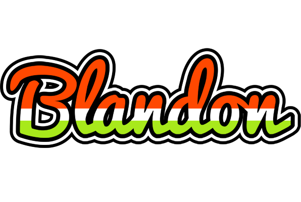 Blandon exotic logo