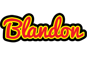 Blandon fireman logo