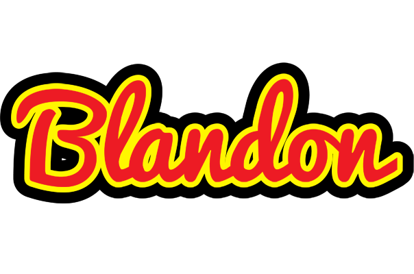 Blandon fireman logo