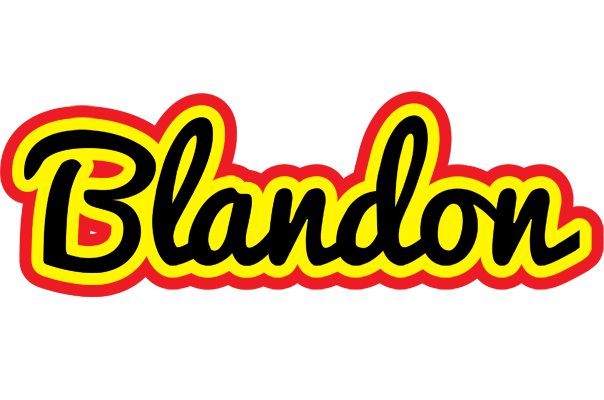 Blandon flaming logo
