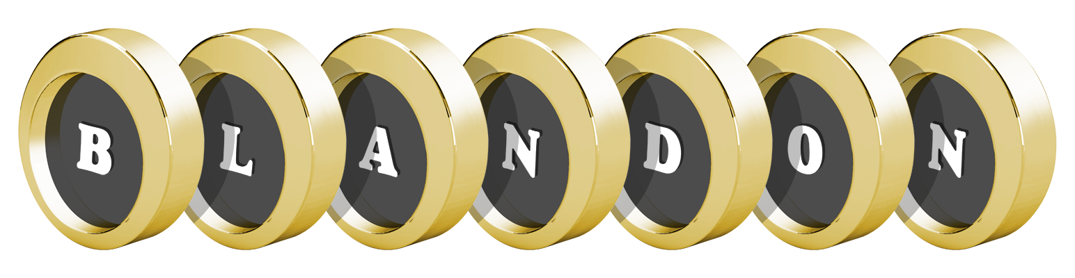 Blandon gold logo