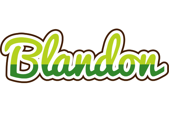 Blandon golfing logo
