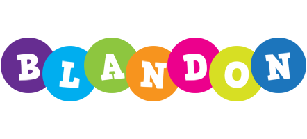 Blandon happy logo