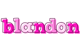 Blandon hello logo