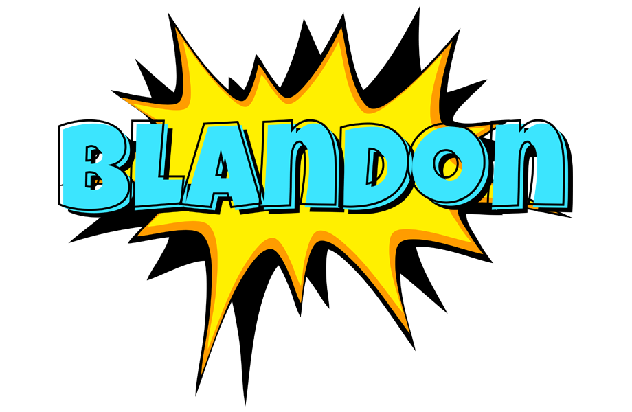 Blandon indycar logo