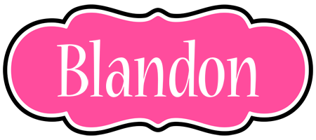 Blandon invitation logo