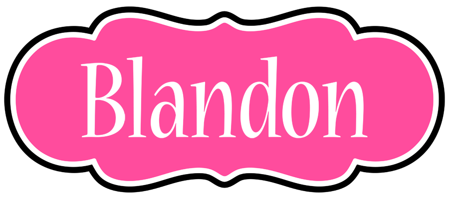 Blandon invitation logo